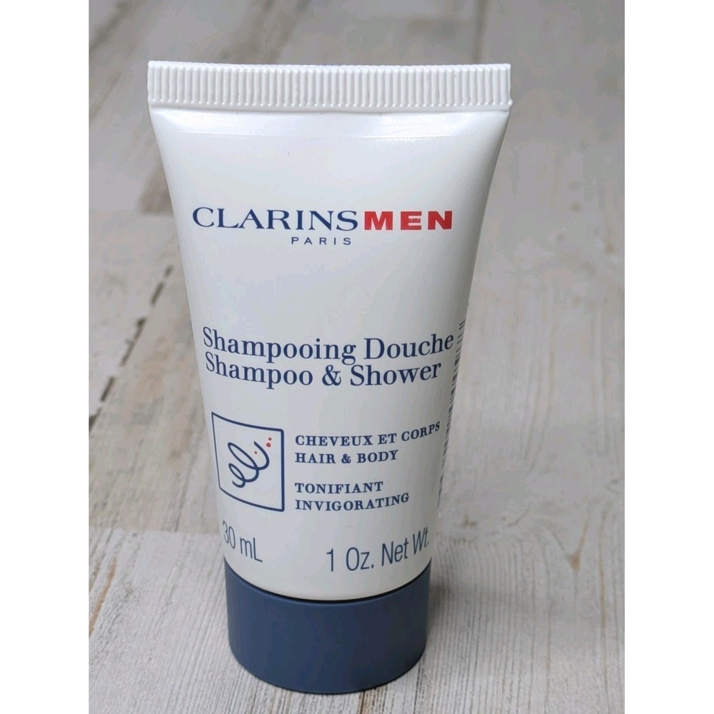 Clarins MEN Paris Shampoo & Shower 30mL/1.06 oz.Travel size NEW‎